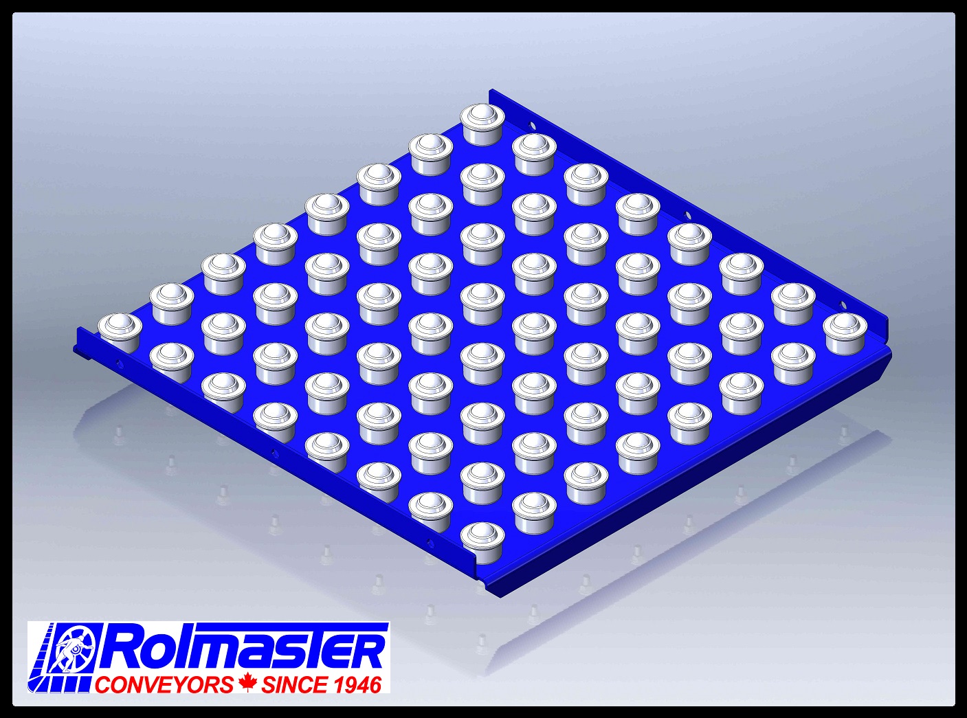 BTD – Ball Transfer Drop-In Style Conveyor - Rolmaster Conveyors