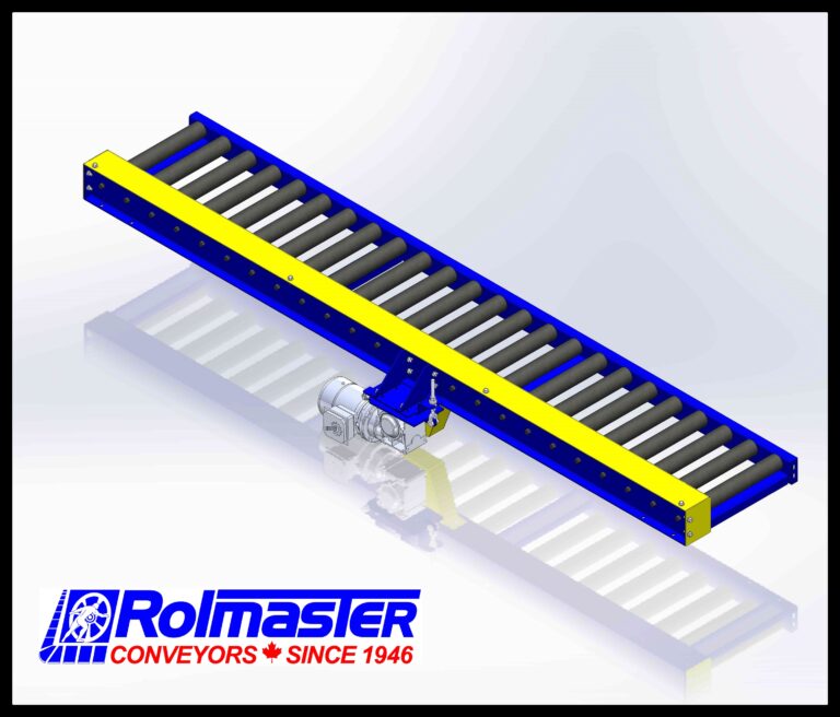 CR 2511 Chain Driven Live Roller Conveyor Rolmaster Conveyors