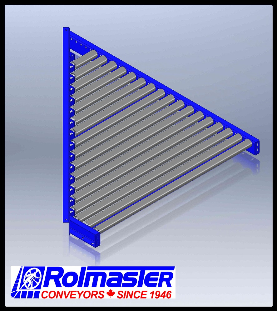 GRM 19145HD Gravity Roller Merge Conveyor Rolmaster Conveyors