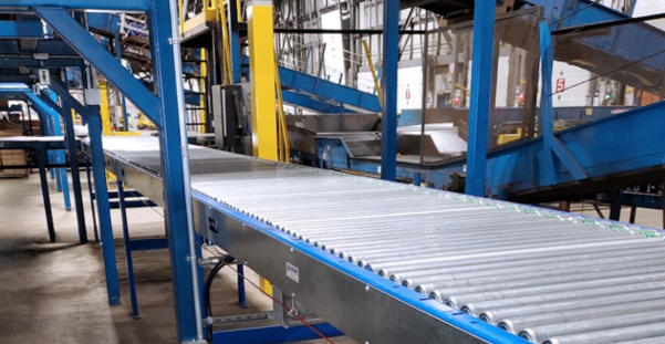 Space-saving conveyor design